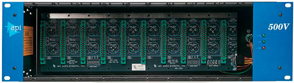 API 500VPR 10 slot Rack