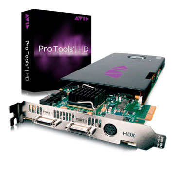 Avid Pro Tools HDX Core y Pro Tools Ultimate Software